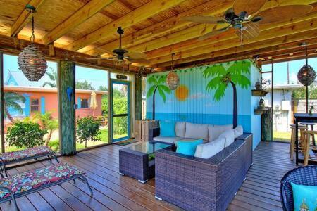 Spanish Village Cottage W Private Cabana Port Aransas Eksteriør bilde